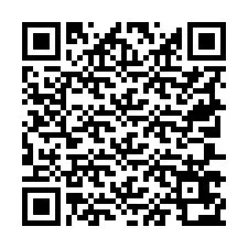 Código QR para número de teléfono +19707672608