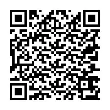 Código QR para número de telefone +19707673988