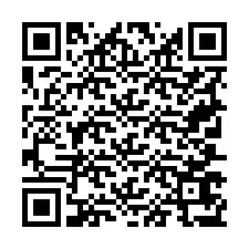 QR Code สำหรับหมายเลขโทรศัพท์ +19707677395