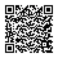 Código QR para número de teléfono +19707677655