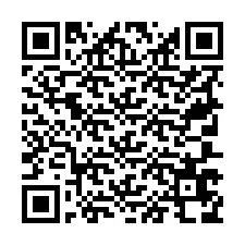 Código QR para número de teléfono +19707678500