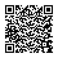 QR-code voor telefoonnummer +19707684062