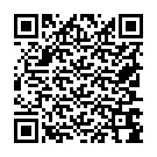 QR-code voor telefoonnummer +19707684067