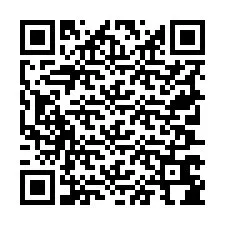 Kode QR untuk nomor Telepon +19707684074