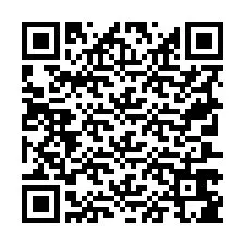 Código QR para número de teléfono +19707685840