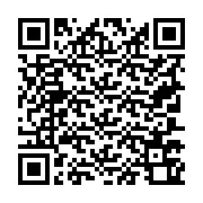 QR-koodi puhelinnumerolle +19707760545