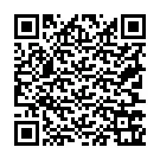 QR Code pour le numéro de téléphone +19707761421