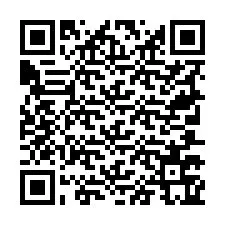 Código QR para número de teléfono +19707765584