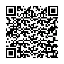 QR-koodi puhelinnumerolle +19707767402