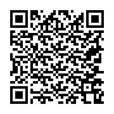 QR Code pour le numéro de téléphone +19707768395