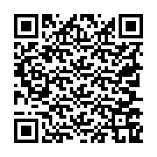 QR-koodi puhelinnumerolle +19707769338