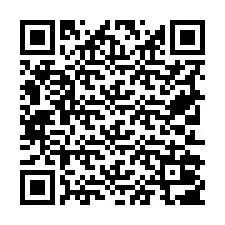 QR-koodi puhelinnumerolle +19712007833