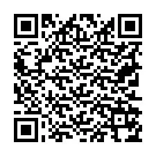 Código QR para número de teléfono +19712174495