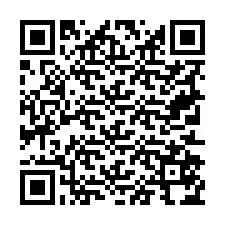 Código QR para número de telefone +19712574185