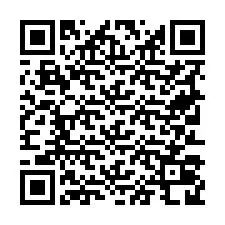 QR-koodi puhelinnumerolle +19713028176