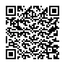 Código QR para número de telefone +19713028181