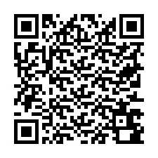 Kode QR untuk nomor Telepon +19713680586