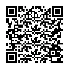 QR-koodi puhelinnumerolle +19714000761