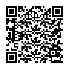 QR-koodi puhelinnumerolle +19714073356