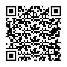 Código QR para número de telefone +19714075407