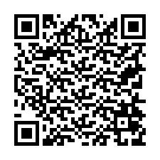 QR Code สำหรับหมายเลขโทรศัพท์ +19714079525