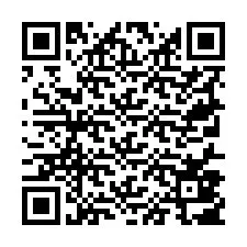 Código QR para número de telefone +19717807704