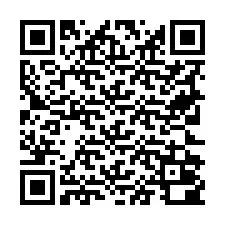 Código QR para número de teléfono +19722000006