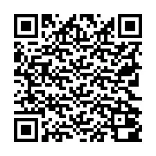 QR-koodi puhelinnumerolle +19722000224