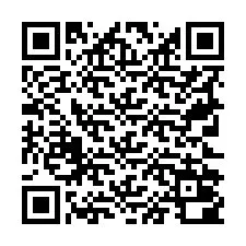 QR Code pour le numéro de téléphone +19722000410