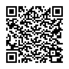 QR-koodi puhelinnumerolle +19722000462