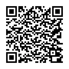 Código QR para número de teléfono +19722000471