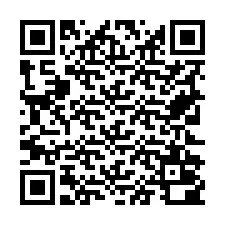 QR-koodi puhelinnumerolle +19722000557