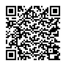 QR-koodi puhelinnumerolle +19722000848