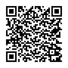 QR-koodi puhelinnumerolle +19722001216