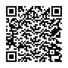 Kod QR dla numeru telefonu +19722036317