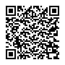 Código QR para número de teléfono +19722038504