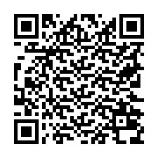 QR Code สำหรับหมายเลขโทรศัพท์ +19722038586