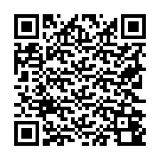 Código QR para número de telefone +19722040076