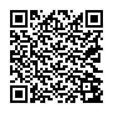 QR kód a telefonszámhoz +19722043329