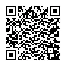 Kode QR untuk nomor Telepon +19722043583