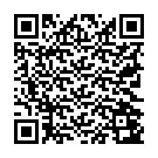 QR Code สำหรับหมายเลขโทรศัพท์ +19722043734