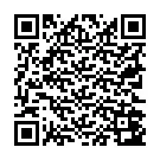 Kode QR untuk nomor Telepon +19722043818