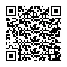 QR-код для номера телефона +19722043846