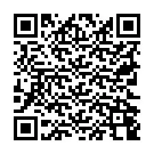 QR-koodi puhelinnumerolle +19722048214