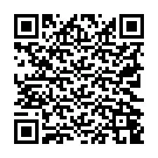 QR-koodi puhelinnumerolle +19722049238