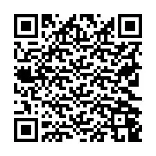 Codice QR per il numero di telefono +19722049332