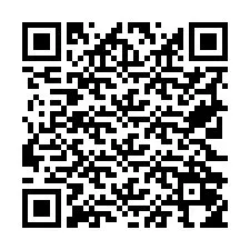 Código QR para número de teléfono +19722054663