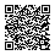 Código QR para número de telefone +19722070201