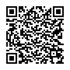 Código QR para número de teléfono +19722074432