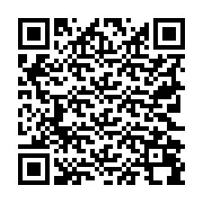 QR-koodi puhelinnumerolle +19722098134